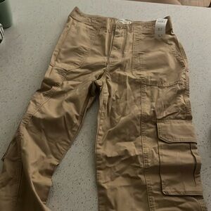 Abercrombie Tan Cargo Pants